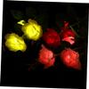 SEWOART 3-Head Solar Led Rose Lights Garden Solar Lights Outdoor Waterproof Garden for Balcony Lawn Decor view 2