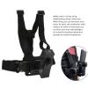 Chest Mount Harness Strap, Adjustable Action Camera Chest Strap, Mobile Phone Chest Mount Harness Strap Holder for Outdoor Cycling view 4