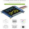 1.5inch RGB OLED Display Module 128128 Pixels, 65K RGB Display Colors, SPI Interface Compatible with Raspberry Pi 5/ Pi 4B/ Pi 3B+ Pi3B/ Pi Zero/Pi Zero 2W/Arduino/STM32, etc. view 2