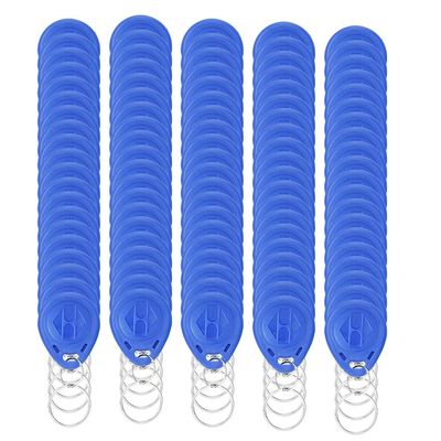 MUNEFE 100Pcs Key Fob Proximity ID Card, Smart Entry Aess Card, Token Ta Keypad Card for Door Entry Aess Control System