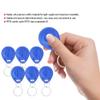 MUNEFE 100Pcs Key Fob Proximity ID Card, Smart Entry Aess Card, Token Ta Keypad Card for Door Entry Aess Control System view 3