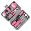 Muloo Home Use Repair Multifunctional Screwdriver Electrical Tape Hammer Pliers Tape Tester Household Combination Tool Box Kit view 2