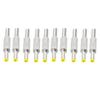 10pcs DC Power Jack 5.5mm x 2.5mm Male Plug Adapter Connector W/Metal Handle view 1