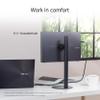 ASUS ZenScreen 16 (15.6 inch viewable) 1080P USB-C Portable Monitor (MB16AHV) & ZenScreen Stand MTS02D - Ergonomic Stand for Portable Monitors, Tilt, Pivot, Height adjustments, 1/4 view 4