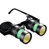 Muloo Fishing Binoculars Fishing Magnifier Glasses Portable Telescope Opera Glasses for Bird Watching, Sports, Concert, 14.7x14.5x3.8cm/5.79x5.71x1.50inch view 2