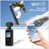 DirectNine Basics Camcorder, HD 1080p Rotatable Wide Angle Camera with WiFi Mic, 30m Underwater, Anti Shaking, for Outdoor Riding Diving, Genericg 0xps48wdb view 3