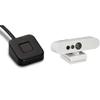 Kensington VeriMark Desktop USB Fingerprint Key Reader - Windows Hello & Lenovo HD 1080p Webcam (510 FHD) - Monitor Camera with 4X Digital Zoom, 95 Wide Angle, 360 Rotation Pan view 1