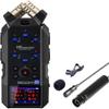 Zoom H6essential 6-Track 32-Bit Float Portable Audio Recorder with Wired XLR Lavalier Microphone XM-L2 view 1