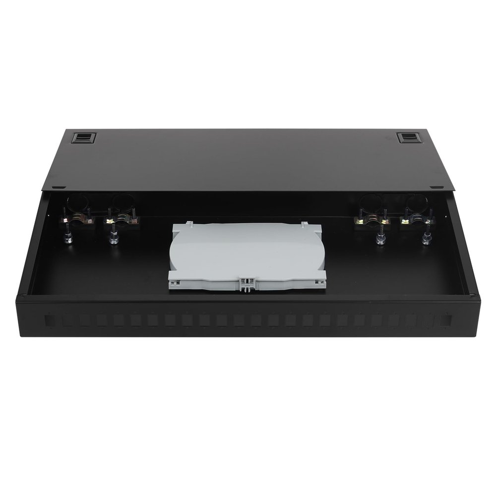 Xunsomten - 24 Port Rack Mount Enclosure Box fits for 19" Racks Cabinet