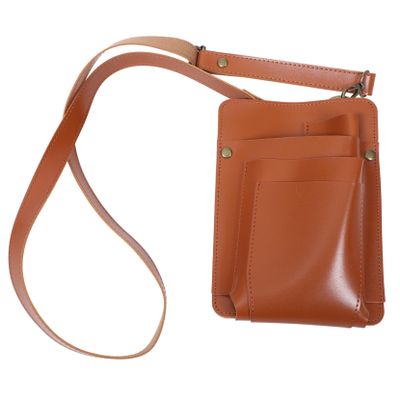 SAFIGLE Barber Waist Bag for Hairstylist Pu Leather Scissor Storage Pouch with Multiple Pockets Practical Organizer for Hairdressing Tools for Salon and Outdoor Use