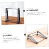 Hoement Luminum Vertical Laptop Stand Rack Laptop Aluminum Alloy Bracket Portable Laptop Stand Anti-Skid Fine Chamfer view 4