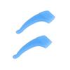 FOMIYES Eyeglass Ear Hooks Comfortable Silicone Temple Tips Anti-Slip Glasses Holders Fashion Look for Glasses Suitable for All Activities (Sky Blue) view 1