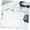 Yardenfun 8grid Box Compartments and Silicone Cable Ties Cord Organizer for Data Cords and Home Office Use view 2