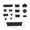 Homoyoyo 3set Plugs for Laptop Ports Dust Cover Stoppers to Keep Your Computer Clean Safe from Lint and Grime Easy to Install and Remove Compatible view 2