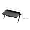 Hoement Modern Design Computer Screen Tv Stand Storage Rack Cubicle Shelf Desk Storage view 2