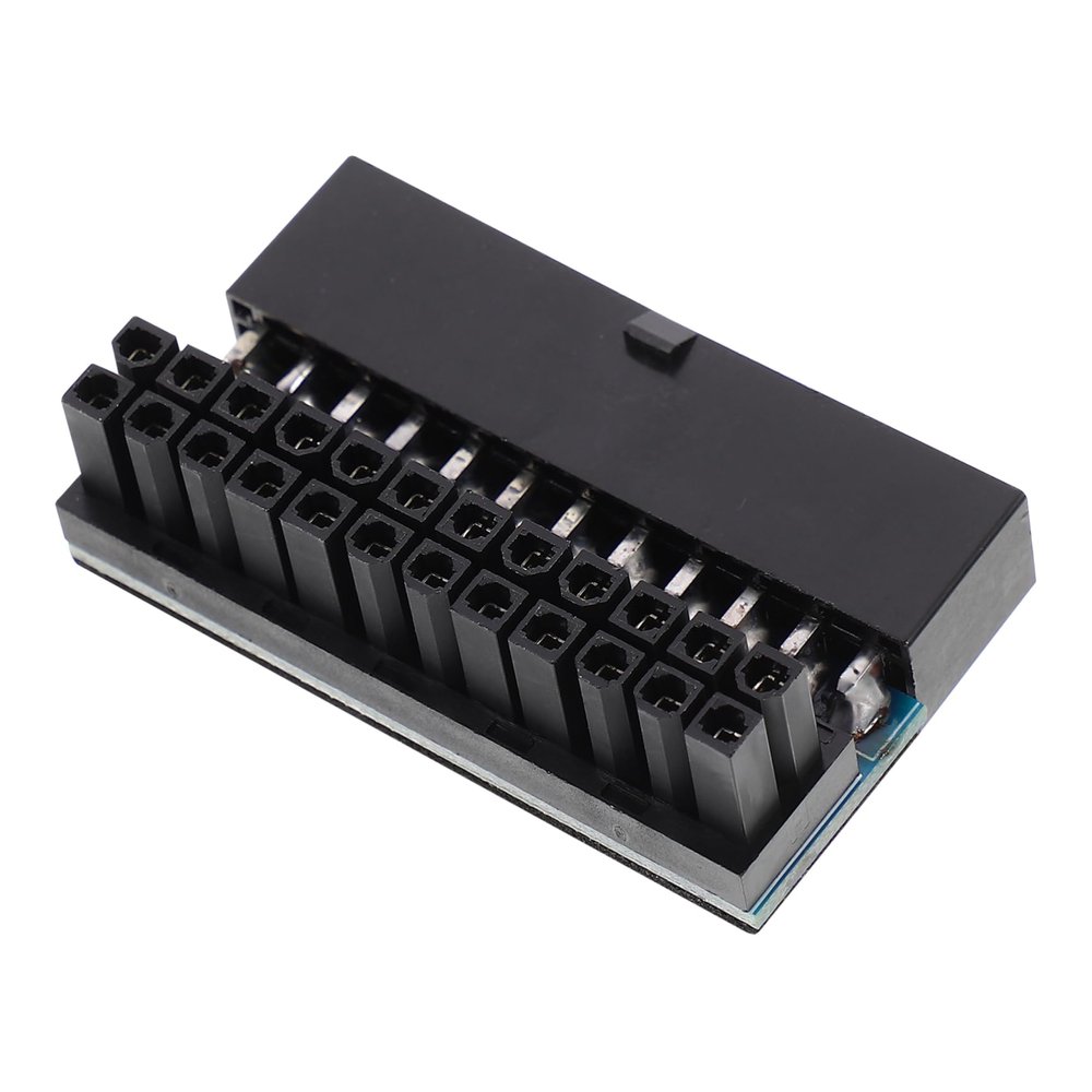 Homoyoyo Angled Power Adapter for Motherboard to Connector for Organized for Internal Wiring Computer Part