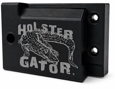 Holster Gator Tactical Mount, Belt Clip Holster Holder for Car, Truck, Desk & Wall, Storage for Vehicle, Home, Office, Includes Sticky Dash Installation Kit Compatible with Fomi QuickClip