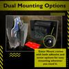 Holster Gator Tactical Mount, Belt Clip Holster Holder for Car, Truck, Desk & Wall, Storage for Vehicle, Home, Office, Includes Sticky Dash Installation Kit Compatible with Fomi QuickClip view 4