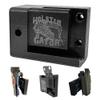 Holster Gator Tactical Mount, Belt Clip Holster Holder for Car, Truck, Desk & Wall, Storage for Vehicle, Home, Office, Includes Sticky Dash Installation Kit Compatible with QuickClip view 1
