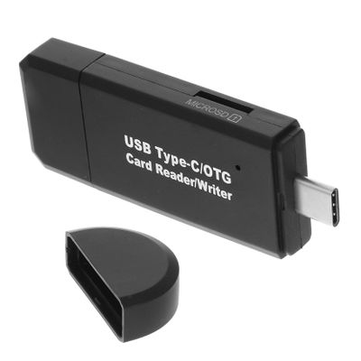 Hoement Multi-Functional USB Type- Adapter for Smartphones Laptops Supports USB Portable Lightweight Expand Mobile Memory Options