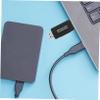 Hoement Multi-Functional USB Type- Adapter for Smartphones Laptops Supports USB Portable Lightweight Expand Mobile Memory Options view 3