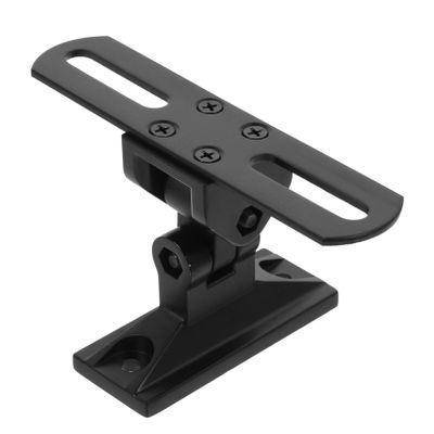 Homoyoyo Speaker Wall Mount Bracket Black Adjustable Mount Holder for Surround Sound