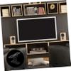 Homoyoyo Speaker Wall Mount Bracket Black Adjustable Mount Holder for Surround Sound view 3