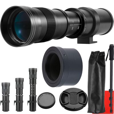 COMMANDER OPTICS 420-800mm f/8.3 Manual Telephoto Zoom Lens for Fuji X-Mount XT1, XT2, XT3, XT10, XT20, XT30, X-E3, X-E2, X-E2S, X-E1, X-Pro2, X-Pro1| Camera Lens