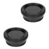 2 Pack Rear Lens Cap and Camera Body Cap Cover Kit for Nikon D3500 D3400 D3300 D3200 D3100 D5100 D5200 D5300 D5500 D5600 D7000 D7100 D7200 D7500 D600 D610 D750 D850 and More F Mount Camera Lens view 1