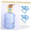 SUPVOX 4pcs Water Bucket Lifting Carriers Durable Bottled Water Handles for for Home and Office Sturdy Design with Smooth Edges view 2