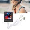 Yunir MP3 Player, BT 5.0 256GB 2.4 Inch TFT Full Music Player, with Wired Headphone, for 98 2K Vista 7, for OSX 10 (Black) view 2