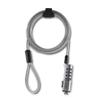 Hama Anti-Theft Cable for Laptop PC or Combination Screen (Security Cable for PC, 4-Digit Lock, 1.85 m, Steel) view 1