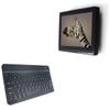 BoxWave Keyboard Compatible with Geekland GK-Q896-POE-NFC (7 in) - SlimKeys Bluetooth Keyboard, Portable Thin with Chiclet-Style Keys - Jet Black view 1