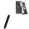 BoxWave Stylus Pouch Compatible with NUU Mobile B30 Pro 5G - Stylus PortaPouch, Pen Stylii Holder Carrier Portable Self-Adhesive - Jet Black view 1