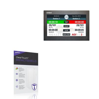 BoxWave Screen Protector Compatible with Dynics SW (21.5in) - ClearTouch ImpactShield (2-Pack), Impenetrable Screen Protector Flexible Film