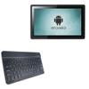 BoxWave Keyboard Compatible with Geekland GK-TVR81 (8 in) - SlimKeys Bluetooth Keyboard, Portable Thin with Chiclet-Style Keys - Jet Black view 1