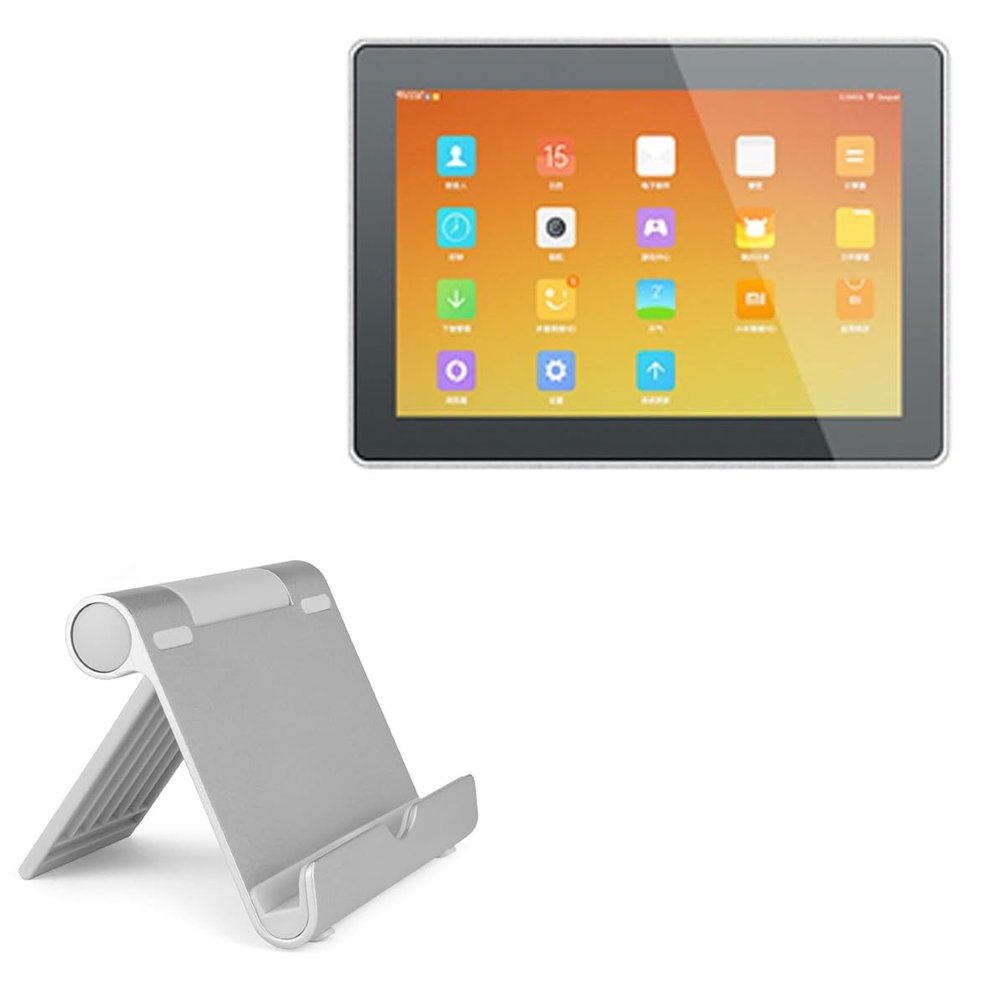 BoxWave Stand and Mount Compatible with Geekland GK-TVR101-V11 (10 in) - VersaView Aluminum Stand, Portable, Multi Angle Viewing Sturdy