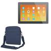 BoxWave Case Compatible with Geekland GK-TVR101-V11 (10 in) - Encompass Urban Bag, Over Shoulder Messenger Straps Handle Bag Pockets - Navy view 1