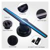 PACUM 3D Hologram Fan Projector 3D Hologram Projector LED Fan Light WiFi Sign Advertising Display Holographic Imaging Lamp Player Remote Support Video (Size : TF Card) view 4