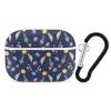 Nisza Nursery Solar System Compatible with AirPods Pro Case Cover,Shock-Proof PC Full Protective Cover Compatible for Airpods Pro,Supports Wireless Charging Front LED Visible, white-style-1 view 1