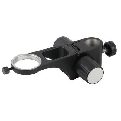 JOEBO Microscope Kit Install Diameter 32mm Diameter 50mm Adjustable Stereo Microscope Stand Holder Bracket Gear Accessories for monocular Zoom Lens Microscope Lens Adapters (Color : A)
