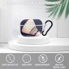 Nisza Badminton Shuttlecock Compatible with AirPods Pro Case Cover,Shock-Proof PC Full Protective Cover Compatible for Airpods Pro,Supports Wireless Charging Front LED Visible, white-style-3 view 3