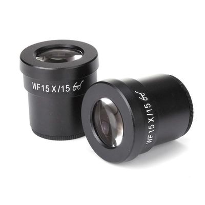 2pcs WF10X WF15X WF20X Eyepieces for Microscope for Microscope Stereo Wide Field High Eyepoint Eyepiece Eyepiece Lens Eyepiece Accessories (Colour : WF15 x 15 mm)