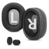 Breathable Fabric Earpads Replacement for Roccat Khan Aimo 7.1 /Khan Pro Surround Gaming Headset Ear Cushions view 1