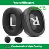 Breathable Fabric Earpads Replacement for Roccat Khan Aimo 7.1 /Khan Pro Surround Gaming Headset Ear Cushions view 4
