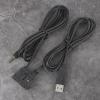 SIXRUN 3.5mm AUX Extension Cable Adapter USB Jack Panel Mounting Car Boat Dash Audio view 2