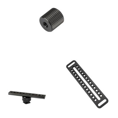CAMVATE 1/4"-20 Female Screw + Long Cheese Plate + Standard NATO Safety Rail
