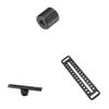 CAMVATE 1/4"-20 Female Screw + Long Cheese Plate + Standard NATO Safety Rail view 1