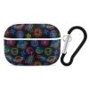 Space Neon Lamp Symbols Compatible with AirPods Pro Case Cover,Shock-Proof PC Full Protective Cover Compatible for Airpods Pro,Supports Wireless Charging Front LED Visible view 1