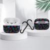 Space Neon Lamp Symbols Compatible with AirPods Pro Case Cover,Shock-Proof PC Full Protective Cover Compatible for Airpods Pro,Supports Wireless Charging Front LED Visible view 4